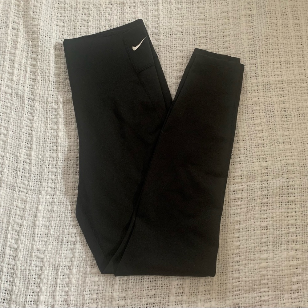 Nike High Waisted Dri-Fit Black Leggings